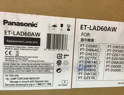 Panasonic ET-LAD60AW|九旗影音科技有限公司